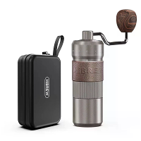 [EU Direct] HiBREW G4B Handleiding Koffiemolen Aluminium Conische Maalsteen Capaciteit 22g Handkoffiemolen met 11 niveau