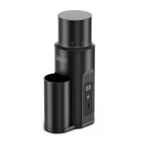 [EU Direct] HiBREW G5 Mini draagbare koffiemolen met 38 mm roestvrijstalen conische maalschijf 100 staps stapsloze regel