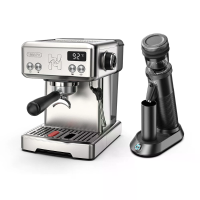 [EU Direct] HiBREW H10 Espresso Machine & G5 Coffee Grinder Combo met 15 bar pomp, 36 maalinstellingen, 58 mm portafilte
