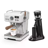 [EU Direct] HiBREW H10 Plus espressomachine & G5A koffiemalen combinatie 20 bar 36 maalinstellingen 58 mm portafilter Wa