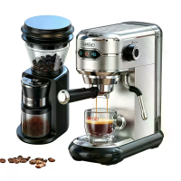 [EU Direct] HiBREW H11 Espresso Machine & G3 Burr Grinder Set Semi Automatic Coffee Maker with 19Bar Pressure 34 Setting