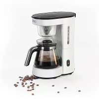 [EU Direct] HiBREW H12 3 in 1 Amerikaanse Koffiemachine 750ML Giet Over Koffiezetapparaat Glazen Theepot Warme Theemaker