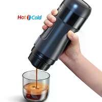 [EU Direct] HiBREW H4A draagbare koffiemachine voor in de auto en thuis DC12V espresso koffiezetapparaat geschikt voor N