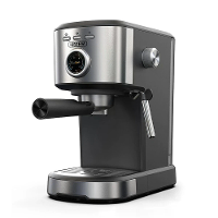 [EU Direct] HiBREW H5A 15Bar Semi Automatische Espresso Koffiemachine Met 1,2L Watertank Real Time Temperatuurmeter Eén 