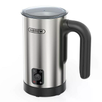 [EU Direct] HiBREW M3A 4 in 1 Melkschuimer Volledig Automatische Melkverwarmer Koud/Warm Schuimen 130ml Schuimcapaciteit