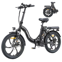 [EU DIRECT] HillMiles MilePort 1 Elektrische Fiets 36V 13AH 250W Motor Aanbevolen Topsnelheid 25KM/U 20inch Band 80 100K