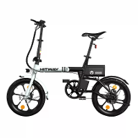 [EU Direct] HITWAY BK35 Elektrische Fiets 36V 6AH Batterij 250W Motor 16 inch 25 60KM Max Kilometerstand 120KG Max Laadv