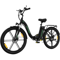 [EU DIRECT] HITWAY BK37 Elektrische Fiets 36V 10.4Ah Batterij 250W Motor 26 inch Banden 35 90KM Maximale Actieradius 120