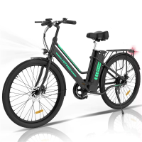 [EU DIRECT] HITWAY BK8S Elektrische Fiets 36V 8.4Ah Accu 250W Motor 26 inch banden 35 70KM Maximaal bereik 120KG Maximal