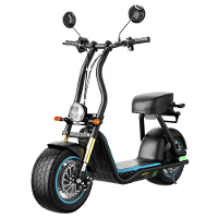 [EU DIRECT] HONEY WHALE M5 Max Elektrische Scooter met Zadel 1000W Motor 48V 13AH Batterij 14inch Banden 40KM Max Bereik