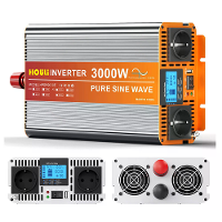 [EU Direct] HOULI 1500W (Piek 3000W) Pure Sinusgolfomvormer DC 24V naar AC 220V Hoogvermogen Zonne energieomvormer voor