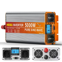 [EU Direct] HOULI 2500W (Piek 5000W) Pure Sinusgolfomvormer DC 24V naar AC 220V Hoog vermogen Zonne energie omvormer voo