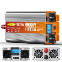 [EU Direct] HOULI Pure Sinus Golf Omvormer 3000W (Piek 6000W) DC 12V Naar AC 220V Hoge Vermogen Zonne energie Converter