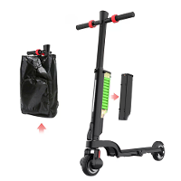 [EU DIRECT] HX X6 Elektrische Scooter 5Ah + Extra 5AH Batterij + Batterij Rugzak 36V 250W Motor 25KM/U Max Snelheid 5.5I