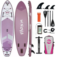 [EU Direct] InnoExpo 350*89*15CM Laad 230kg Grote capaciteit Opblaasbaar Stand Up Paddle Board Voor Solo 2+1 Familie Hui