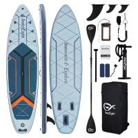 [EU Direct] InnoExpo 350*89*15CM Laad 230kg Inflatabele Peddelboard Extra wijd Stabiel voor Beginners Grote capaciteit A
