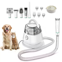 [EU Direct] INSE P20 300W Professionele Pet Grooming Stofzuigerkit 9000PA Shedding Clipper Borstelset Geluidsarme Pet Cl