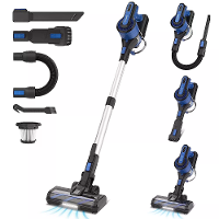 [EU Direct] INSE POWEART V870 Snoerloze Handstofzuiger 30Kpa Krachtige 8 in 1 Steelstofzuiger Lichtgewicht Draadloze Sto