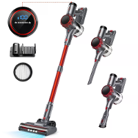 [EU Direct] INSE S3P Draadloze Stofzuiger 30Kpa 55Minuten Looptijd Handheld Stick Stofzuiger met LED Display voor Tapijt