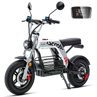 [EU DIRECT] iScooter DX5 Pro Elektrische Scooter 20Ah 52V 2000W Aanbevolen Topsnelheid 25KM/H 17inch 80 100KM Actieradiu