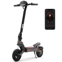 [EU DIRECT] iScooter iF1 Elektrische Scooter 48V 10Ah 1200W Motor Aanbevolen Topsnelheid 25KM/U 10 inch Vacuüm Off Road
