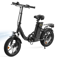 [EU DIRECT] iScooter U4 vouwbare elektrische fiets 36V 10,4Ah 500W motor Aanbevolen topsnelheid 25 KM/U 16 duims banden
