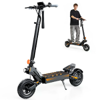 [EU DIRECT] iScooter W10 Opvouwbare Elektrische Scooter 48V 15Ah 1200W Motor Aanbevolen Topsnelheid 25KM/H 10 Inch Band