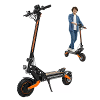 [EU DIRECT] iScooter W12 Opvouwbare Elektrische Scooter 52V 25Ah 1500W*2 Dubbele Motoren Aanbevolen Topsnelheid 25KM/H 1