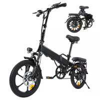 [EU DIRECT] isinwheel U3 Elektrische Fiets 36V 7.8AH 500W Motor 16 inch Band 55KM Maximale Actieradius 120KG Maximale Be