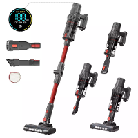 [EU Direct] JIGOO C500 Draadloze Stofzuiger,33KPa Zuigkracht,500W Motor,Slimme Stofsensor,1.2L Stofbak,5 fasen Filtratie