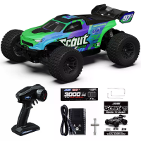 [EU Direct] JIUSI Scout SC10 RTR 1/10 2.4G 4WD 80km/h 3S borstelloze RC auto Off road Monster Truck Meta aandrijving as