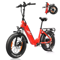 [EU Direct] KAISDA K20F elektrische fiets, 36V 25Ah accu, 350W motor, aanbevolen topsnelheid 25 km/u, olie rem, koppel s