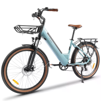 [EU DIRECT] KAISDA K601 Elektrische fiets, 36V 16Ah batterij, 350W motor, topsnelheid 25 km/u, dubbel schokabsorptiesyst