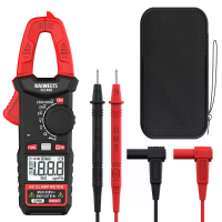 EU Direct KAIWEETS KC400 Digitale Klemmeter 5 in 1 AC 400A Stroom AC/DC 600V Spanning 20MΩ Weerstand 2000 Telling CAT II