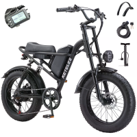 [EU Direct] KETELES K880 Elektrische Fiets 48V 23AH Batterij 1000W Motor Aanbevolen Topsnelheid 25KM/H 20 inch Banden 50