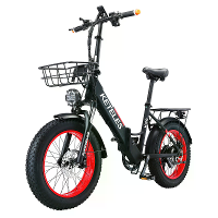 [EU DIRECT] KETELES KS9 Elektrische fiets 48V 18AH batterij 1000W motor 20*4.0Inch banden 65KM maximaal bereik 200KG max