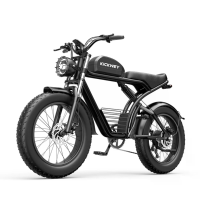 [EU DIRECT] KICKWEY K7 Elektrische fiets 48V 23AH 1500W Motor Aanbevolen Topsnelheid 25KM/H 20 inch Elektrische Fiets 70