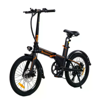 [EU DIRECT] Kukirin V2 Stads Elektrische Fiets 36V 7.5Ah 250W Elektrische Fiets 20 Inch 45KM Bereik Maximale Belasting 1