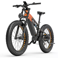 [EU Direct] LANKELEISI RV800PLUS 48V 20AH 750W BAFANG Motor Elektrische Fiets 26*4 Inch Vet Band 150km Bereik Max. Belas