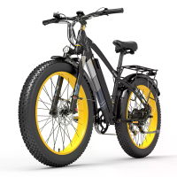 [EU Direct] LANKELEISI XC4000 17.5Ah 48V 1000W Elektrische Fiets 26 inch 100 120km Bereik Max Laadvermogen 200kg