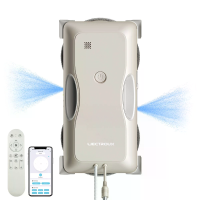 [EU Direct] Liectroux G8 Raamreinigingsrobot, 3000Pa Zuigkracht, 2 weg Waternevel, Droog & Nat Mop, App & Afstandsbedien