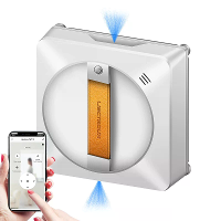 [EU Direct] Liectroux YW710 Raamreiniger Robot,Auto Dubbelzijdige Waterspray,APP besturing,Spraakgids