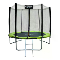 [EU Direct] LIFEFIT 8 Feet Trampoline 244cm Hoogwaardige Praktische Trampoline met Veilig Beschermend Net Springveilig B