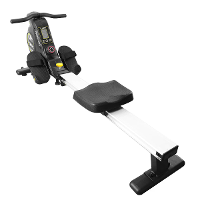 [EU Direct] LIFEFIT RMM7200 Roeimachine 100kg Max Laadvermogen Opvouwbaar Verstelbare Machine met LCD Digitaal Scherm Vo