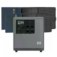 [EU Direct] Mango Power E 3.5KWh LiFePo4 Draagbare Energiereserve Voor Thuis Met 2 Stuks 200W Draagbaar Opvouwbaar Zonne