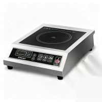 [EU Direct] Novulife 3500W Elektrische Inductie Cooker 10 Verstelbare Niveau's 4H Timer Dubbele Spoel Dual Fan Koeling B