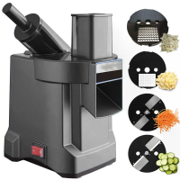 [EU Direct] NovuLife 4 in 1 Groente Snijmachine Automatische Groente Wortel Aardappel Snijder Slice Shred En Diced Snel