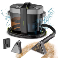 [EU Direct] NovuLife draagbare bekledingreiniger 600W textiel  en tapijtreinigingsmachine 17kPa zuigen 1,5L vers waterta