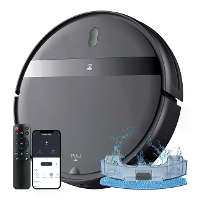[EU Direct] NovuLife G20 Slimme Robotstofzuiger en Mop Combo, 3 in 1 Slim Schoonmaken, 2000Pa Zuigkracht, 120 minuten We