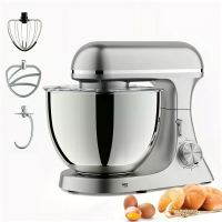 [EU Direct] NovuLife SM 1559 1 standmixer 2000W professionele keuken deegknedende machine 8L kom planetaire mixactie 6 s